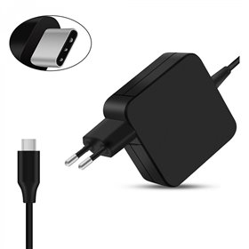 Carregador USB Tipo C USB-C 45W 5V-2A, 9V-2A, 12V-2A, 14.5V-2A, 15V-3A, 20V-2.25A Carregador USB Tipo C USB-C 45W 5V-2A, 9V-2A, 12V-2A, 14.5V-2A, 15V-3A, 20V-2.25A