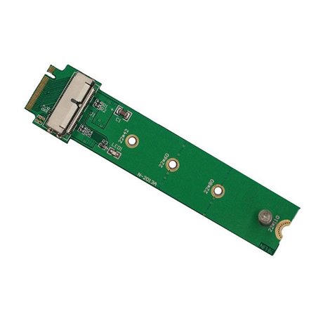 Cartão PCi-E 4X/2X M.2 SSD 16+12Pin Ngff M-Key para Portatil MacBook A1493 A1502 A1398 A1466 A1465 (2013-2016)