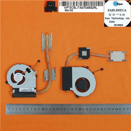 Ventoinha para Portatil Toshiba Satellite L50-B L55-B L50D-B L55T-B L55-B5267 3Pin Fabli00Eua