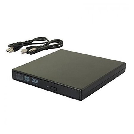 Lector Externo de Cd/Dvd-Rw Preto USB