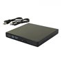 Lector Externo de Cd/Dvd-Rw Preto USB