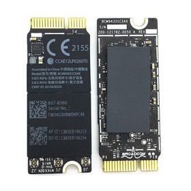Cartão Wireless AcWiFi e Bluetooth para Portatil Apple MacBook Pro A1398 A1425 Cartão Wireless AcWiFi e Bluetooth para Portatil Apple MacBook Pro A1398 A1425
