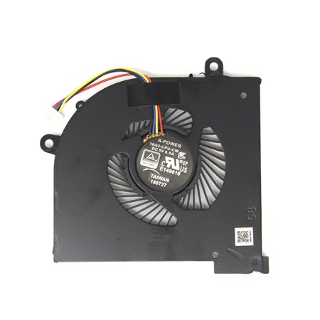 Ventoinha para Portatil MSI Gs65 Gs65Vr Ms-16Q2 Bs5005Hs-U2L1 Bs5005Hs-U2F1
