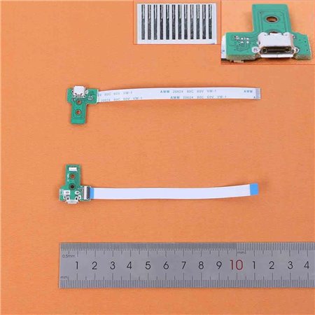 Placa Conector de Carregar USB para Ps4 12 Pines Jds-030