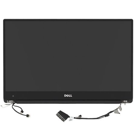 Ecrã Completo de 13.3" com Tátil para Portatil Dell XPS 13 9350 9360 9343 Qhd+ P54G P54G002 Cinzento