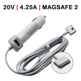 Carregador de Carro para Portatil Apple MacBook A1424 MacBook Pro A1398