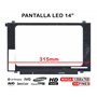 Ecrã LED de 14" para Portatil Nt140Whm-N44 Nt140Whm-N44 V8.0 315mm