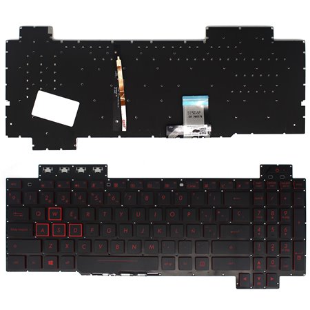 Teclado Retroiluminado para Portatil Asus Tuf Gaming Fx504 Fx504Gd Fx504Ge Fx504Gm Series