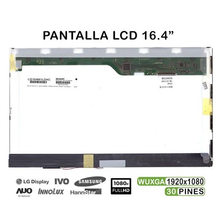 Ecrã LCD de 16.4" para Portátil Sony Vaio VPCf13M1E Lq164M1Ld4C