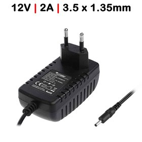 Carregador para Portátil MEdion Akoya 12V 2A 24W 3.5X1.35mm Pared