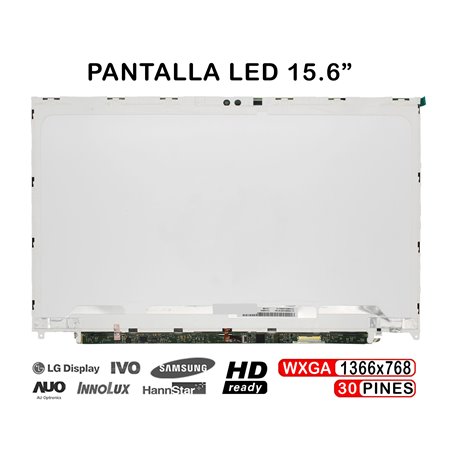 Ecrã LED de 15.6" para Portátil Acer Aspire M5-581 M5-581G M5-581T M5-581Tg F2156Wh6-A20Ag1-A