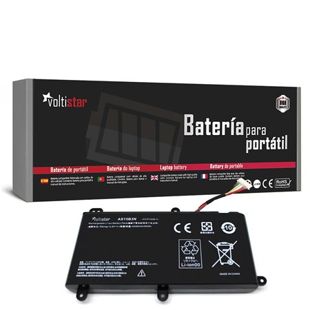 Bateria para Portatil Acer Predator 15 G9-591 17 G5-793 G9000 Series As15B3N