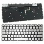 Teclado para Portatil HP Envy 13-Ab008Ur 13-Ab009Na 13-Ab009Ns Prata