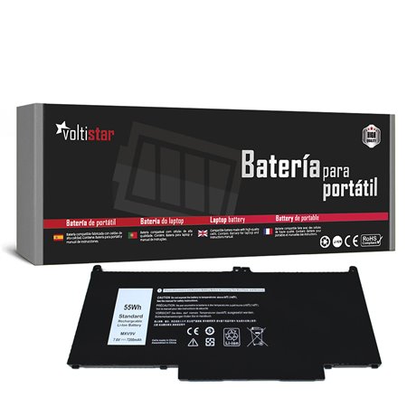 Bateria para Portátil Dell Latitude 13 5300 5310 14 7400 7300 Mxv9V P96G