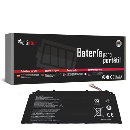 Bateria para Portátil Acer Aspire S13 S5-371 S5-371-52Jr S5-371-56Ve Ap15O5L