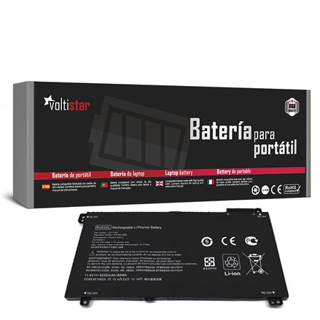 Bateria para Portátil HP ProBook X360 11 G3 Ru03Xl Ru03048Xl L12717-541 L12791-855