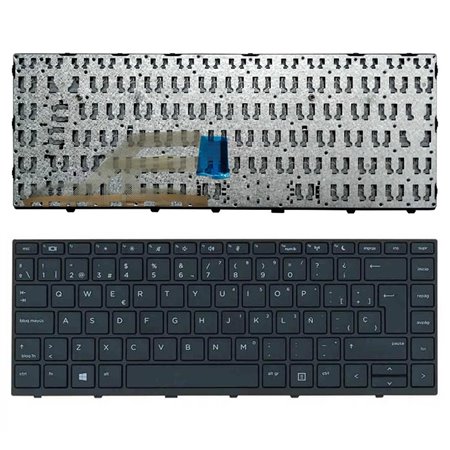 Teclado para Portatil HP ProBook 430 G5 445 G5 Preto com Estrutura