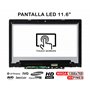 Ecrã LED com Estrutura de 11.6" para Portatil Lenovo Chromebook 300E 2Nd Gen 81Qc Mtk Sin G-Sensor