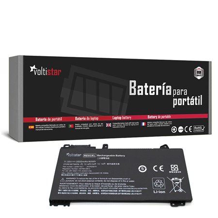 Bateria para Portatil HP ProBook 430 440 450 445 455 455R G6 Re03Xl Hstnn-Ub7R Hstnn-Ob1C