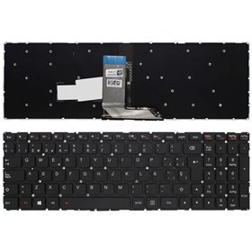 Teclado para Portatil Lenovo IdeaPad Yoga 700-15Isk Preto Retroiluminado