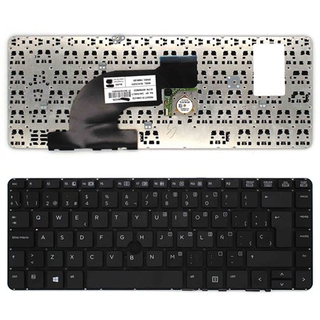 Teclado para Portatil HP ProBook 640 G1 645 G1 Preto com Estrutura