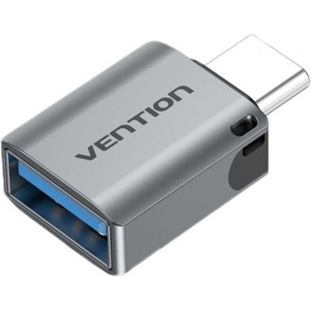 Adaptador USB 3.0 Vention CDQH0/ USB Tipo-C Macho - USB Fêmea