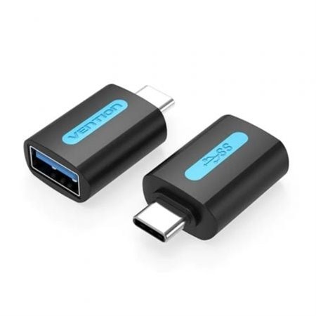 Adaptador USB 3.0 Vention CDUB0/ USB Tipo-C Macho - USB Fêmea