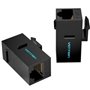 Adaptador Conector RJ45 IPGB0-5 Cat6 UTP/ RJ45 Fêmea - RJ45 Fêmea/ 5 uds/ Preto