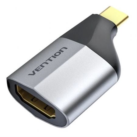 Adaptador USB Tipo-C Vention TCAH0/ USB Tipo-C Macho - HDMI Fêmea