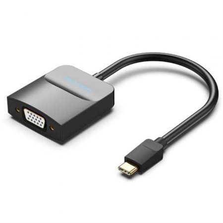 Adaptador USB Tipo-C Vention TDDBB/ USB Tipo-C Macho - VGA Fêmea