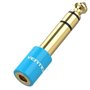 Adaptador Jack Vention VAB-S01-L/ Jack 6.5 Macho - Jack 3.5 Fêmea/ Azul