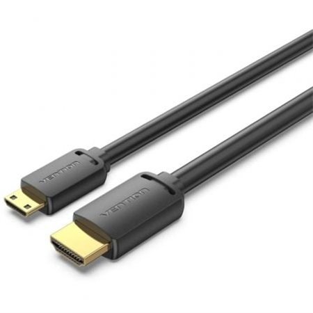 Cabo HDMI 4K Vention AGHBG/ HDMI Macho - Mini HDMI Macho/ 1.5m/ Preto