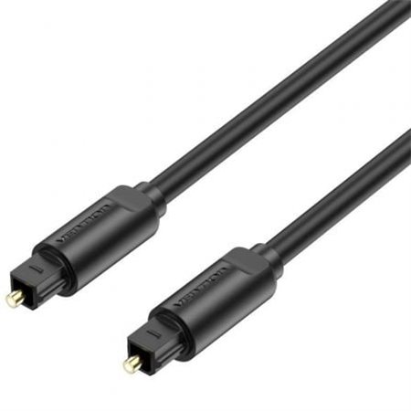 Cabo de Audio de Fibra óptica Vention BAEBJ/ 5m/ Preto