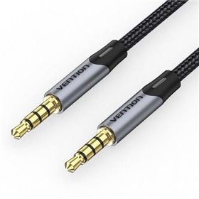Cabo Stereo Vention BAQHD, Jack 3.5 Macho - Jack 3.5 Macho, 50cm, Cinza Cabo Estéreo Vention BAQHD/ Jack 3.5 Macho - Jack 3.5 Macho/ 50cm/ Cinza
