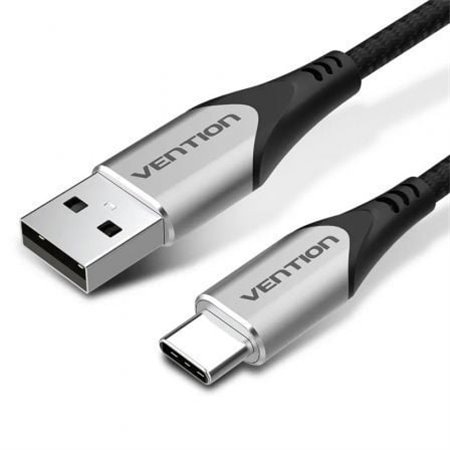 Cabo USB Tipo-C Vention CODHD/ USB Tipo-C Macho - USB Macho/ Até 60W/ 480Mbps/ 50cm/ Cinza