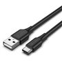 Cabo USB 2.0 Tipo-C Vention CTHBI/ USB Tipo-C Macho - USB Macho/ Até 60W/ 480Mbps/ 3m/ Preto