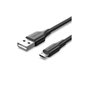 Cabo USB 2.0 Vention CTIBC/ USB Macho - MicroUSB Macho/ Até 60W/ 480Mbps/ 25cm/ Preto