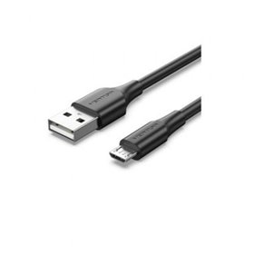 Cabo USB 2.0 Vention CTIBF, USB Macho - MicroUSB Macho, Até 60W, 480Mbps, 1m, Preto Cabo USB 2.0 Vention CTIBF/ USB Macho - MicroUSB Macho/ Até 60W/ 480Mbps/ 1m/ Preto