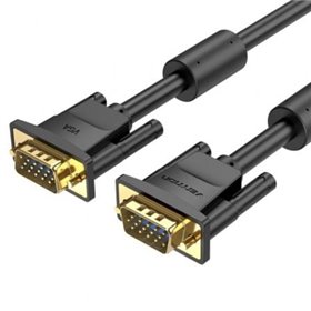 Cabo SVGA Vention DAEBG, VGA Macho - VGA Macho, 1.5m, Preto Cabo SVGA Vention DAEBG/ VGA Macho - VGA Macho/ 1.5m/ Preto