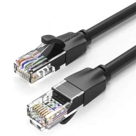 Cabo de Rede RJ45 UTP Vention IBEBD Cat.6/ 50cm/ Preto