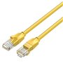 Cabo de Rede RJ45 UTP Vention IBEYF Cat.6/ 1m/ Amarelo