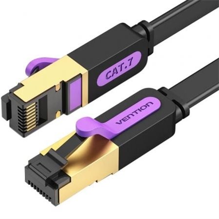 Cabo de Rede RJ45 STP Vention ICABQ Cat.7/ 20m/ Preto