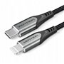 Cabo USB 2.0 Tipo-C Lightning Vention TACHF/ USB Tipo-C Macho - Lightning Macho/ Até 27W/ 480Mbps/ 1m/ Cinza