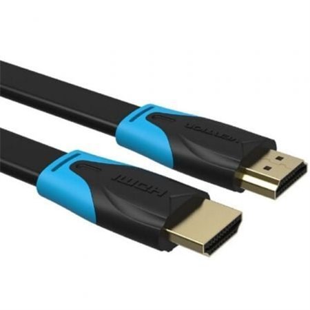 Cabo HDMI 2.0 4K Vention VAA-B02-L075/ HDMI Macho - HDMI Macho/ 75cm/ Preto