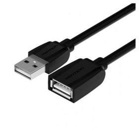 Extensão USB 2.0 Vention VAS-A44-B300/ USB Macho - USB Fêmea/ 480Mbps/ 3m/ Preto
