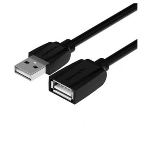 Extensão USB 2.0 Vention VAS-A44-B300/ USB Macho - USB Fêmea/ 480Mbps/ 3m/ Preto