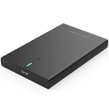 Caixa Externa para Disco Duro de 2.5" Vention KPAB0/ USB 3.0 Micro USB/ Sem parafusos