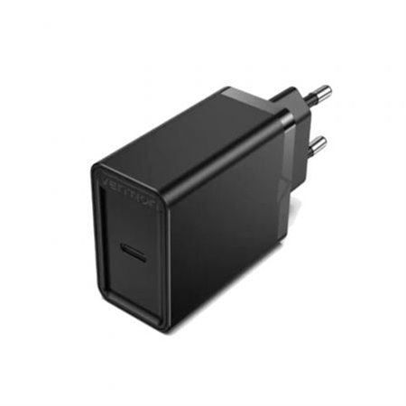 Carregador de Parede Vention FAIB0-EU/ 1xUSB Tipo-C/ 30W