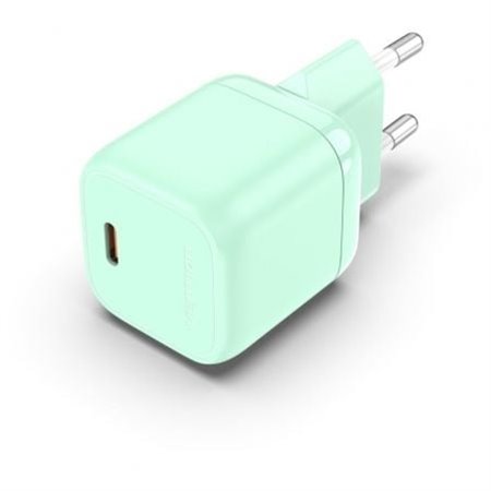 Carregador de Parede Vention FAKG0-EU/ 1xUSB Tipo-C/ 30W