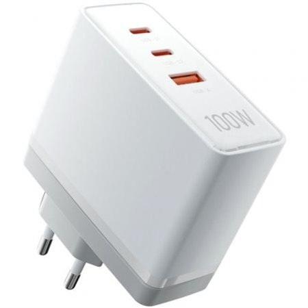 Carregador de Parede Vention FEGW0-EU/ 2xUSB Tipo-C/ 1xUSB/ 100W